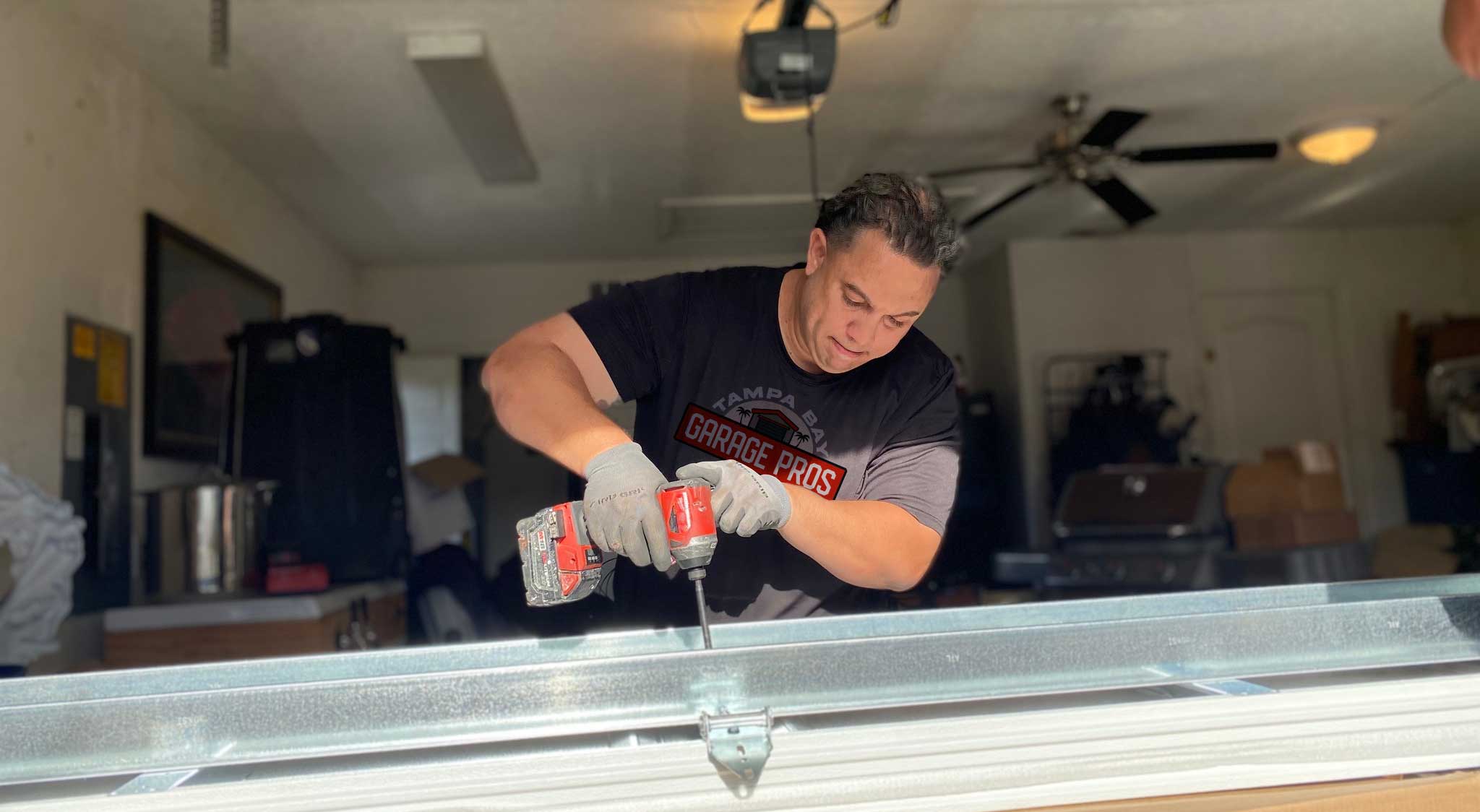 Richard Perez of Tampa Bay Garage Pros